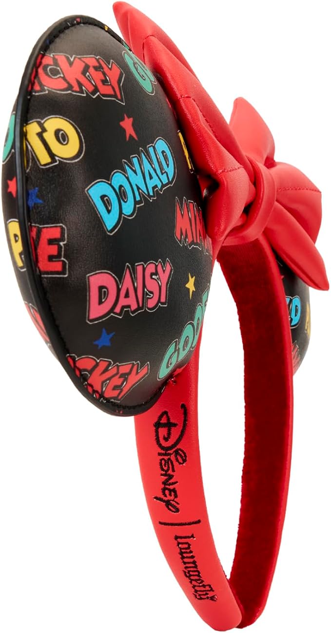 disney mini backpack with ear holder LOUNGEFLY Disney Mickey and Friends Classic Ear Holder Mini Backpack C – ShopHippo