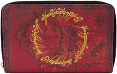 LOUNGEFLY Lord of the Rings The One Ring Zip Around Wallet