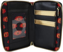 LOUNGEFLY Lord of the Rings The One Ring Zip Around Wallet