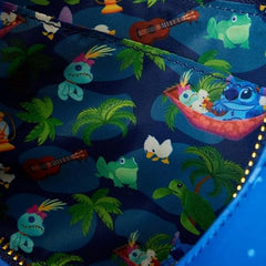 LOUNGEFLY Disney Stitch Camping Cuties Crossbody Bag
