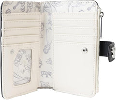 LOUNGEFLY Disney 100th Anniversary Sketchbook Flap Wallet