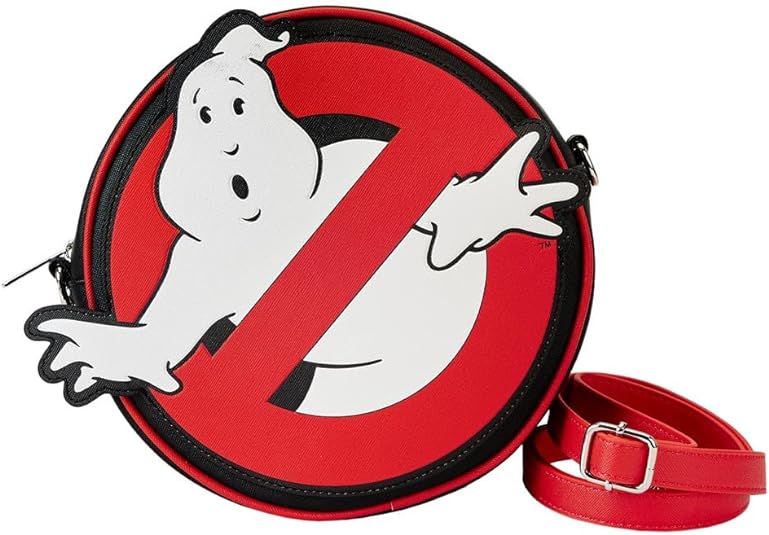 Loungefly Ghostbusters No Ghosts Logo Glows in The Dark Crossbody Bag
