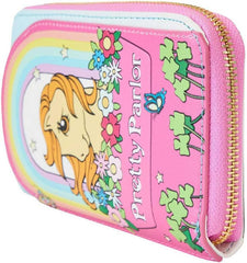 LOUNGEFLY My Little Pony 40th Anniversary Pretty Parlor Zip Around Wallet