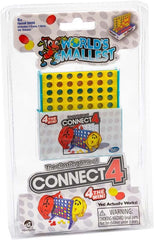 World's Smallest Connect 4 board-games for Ages 6 and up, Multicolor, Miniature
