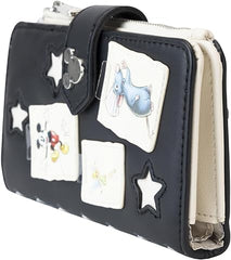 LOUNGEFLY Disney 100th Anniversary Sketchbook Flap Wallet