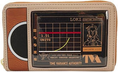 Loungefly Loki Tva Zip Around Wallet