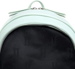LOUNGEFLY Mint Pin Trader Faux-Leather Mini Backpack