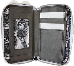 LOUNGEFLY How to Train Your Dragon Light and Night Fury Zip Around Wallet