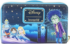 LOUNGEFLY Hocus Pocus Poster Glow Zip Around Wallet