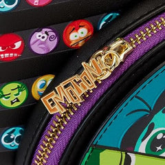 LOUNGEFLY Pixar Inside Out 2 Core Memories Spinning Wheel Mini Backpack