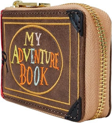 LOUNGEFLY Up 15th Anniversary Adventure Book Accordion Zip Around Wallet