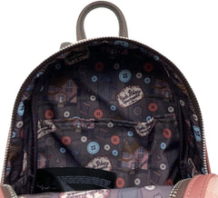 LOUNGEFLY Coraline Garden Party Mini Backpack – Officially Licensed, Faux Leather, Zippered Pockets