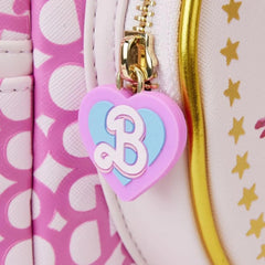 Loungefly Barbie The Movie Logo Double Strap Mini Backpack