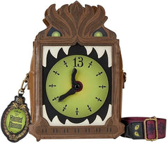 Loungefly Disney Haunted Mansion Grandfather Clock Crossbody Bag