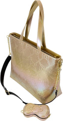 LOUNGEFLY Sanrio 50th Anniversary Gold Tote Bag
