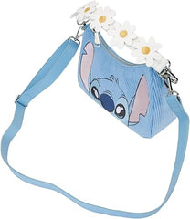 LOUNGEFLY Stitch Springtime Daisy Cosplay Crossbody Bag