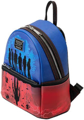 LOUNGEFLY Netflix Stranger Things Upside Down Shadows Mini Backpack