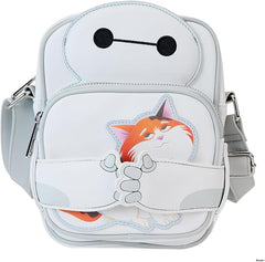 LOUNGEFLY Disney Big Hero 6 10th Anniversary Baymax Crossbuddies Bag