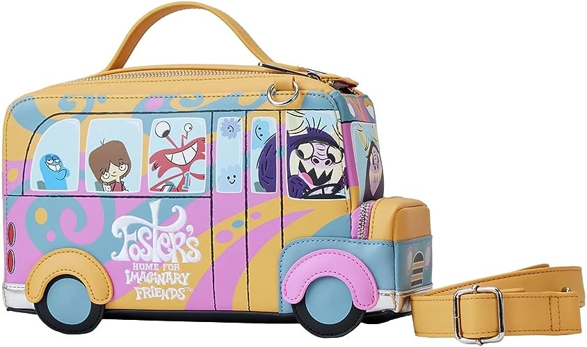 Loungefly Cartoon Network Foster's Home For Imaginary Crossbody Bag