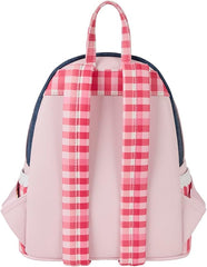 LOUNGEFLY Strawberry Shortcake Faux Denim Mini Backpack