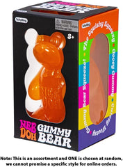 Schylling® NeeDoh™ Gummy Bear - Assorted Colors - 2 pack