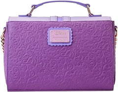 LOUNGEFLY Disney Tangled Rapunzel Cosplay Magic Flower Crossbody Purse