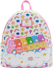 LOUNGEFLY Care Bears Stare Rainbow Mini Backpack