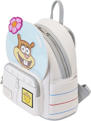 LOUNGEFLY Nickelodeon Spongebob Squarepants Sandy Cheeks Cosplay Mini Backpack