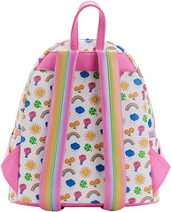 LOUNGEFLY Care Bears Stare Rainbow Mini Backpack
