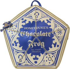 LOUNGEFLY Warner Brothers Harry Potter Honeydukes Chocolate Frog Figural Mini Backpack Womens Double Strap Shoulder Bag Purse