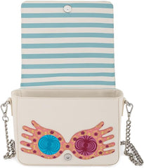 LOUNGEFLY Harry Potter Luna Lovegood Quibbler Crossbody Purse