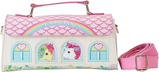 LOUNGEFLY Hasbro My Little Pony 40th Anniversary Stable Crossbody Bag Gifts