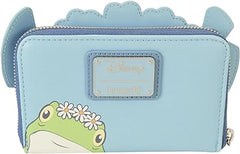 LOUNGEFLY Disney Stitch Springtime Daisy Zip Around Wallet