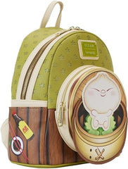 LOUNGEFLY Pixar Shorts Bao Steamer Basket Mini Backpack
