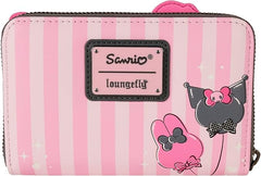 LF Sanrio My Melody and Kuromi Zip Around Wallet