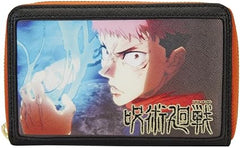 Loungefly Jujutsu Kaisen Yuji Itadori Zip Around Wallet