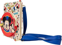 LOUNGEFLY Disney Classic Zip Around Crossbody Journal