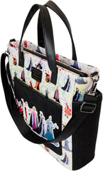 LOUNGEFLY Disney Villains AOP Convertible Backpack & Tote Bag
