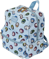 LOUNGEFLY Avatar : The Last Airbender All Over Print Nylon Square Mini Backpack