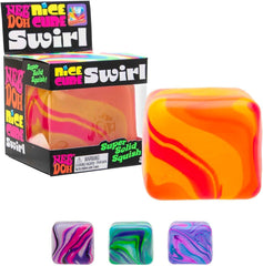 Schylling Needoh Jack O Lantern Glow in the Dark + Swirl Nice Cube Color and Styles May Vary