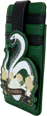 LOUNGEFLY WB Harry Potter Slytherin House Tattoo Card Holder