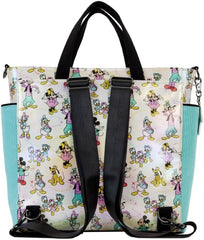 Loungefly Disney100 Mickey and Friends Classic All Over Print Tote Bag
