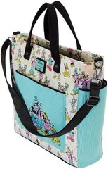 Loungefly Disney100 Mickey and Friends Classic All Over Print Tote Bag