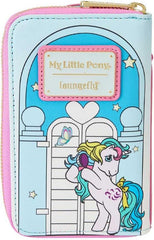 LOUNGEFLY My Little Pony 40th Anniversary Pretty Parlor Zip Around Wallet