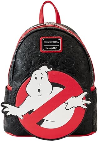 LOUNGEFLY Ghostbusters Logo Glow Mini Backpack