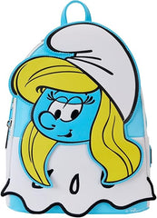 Loungefly Lafig Smurfs Smurfette Cosplay Mini Backpack