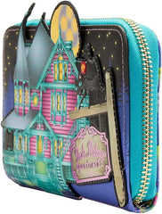 LOUNGEFLY Coraline Glow-in-the-Dark House Zip Around Wallet