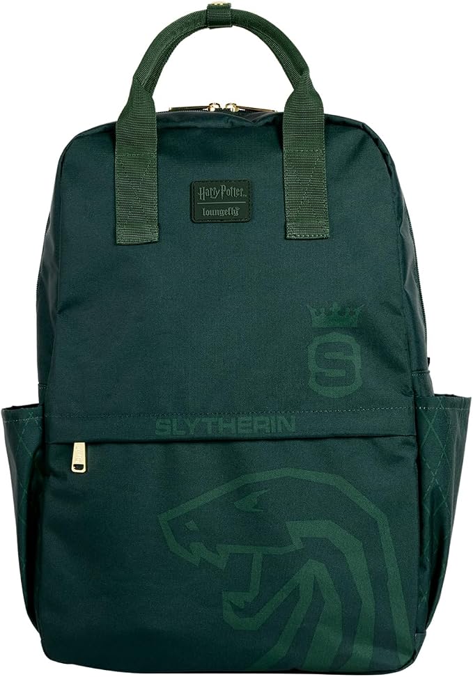 LOUNGEFLY Harry Potter Slytherin Full Size Backpack