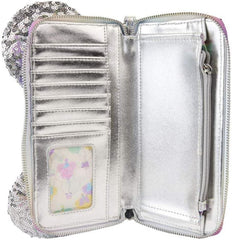 LOUNGEFLY Disney Mickey Mouse and Friends Birthday Celebration Zip Around Wallet