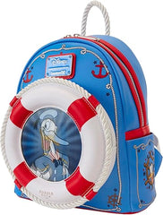 LOUNGEFLY Disney Donald Duck 90th Anniversary Lenticular Mini Backpack, Small